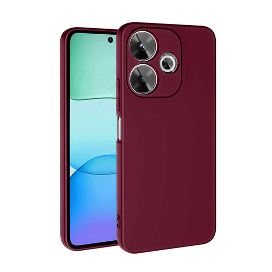 Xiaomi Redmi 13 4G Case Zore Mara Launch Cover Dark Purple