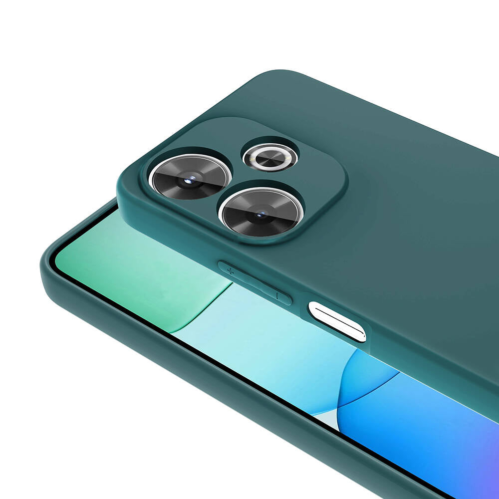 Xiaomi Redmi 13 4G Case Zore Mara Launch Cover Dark Green