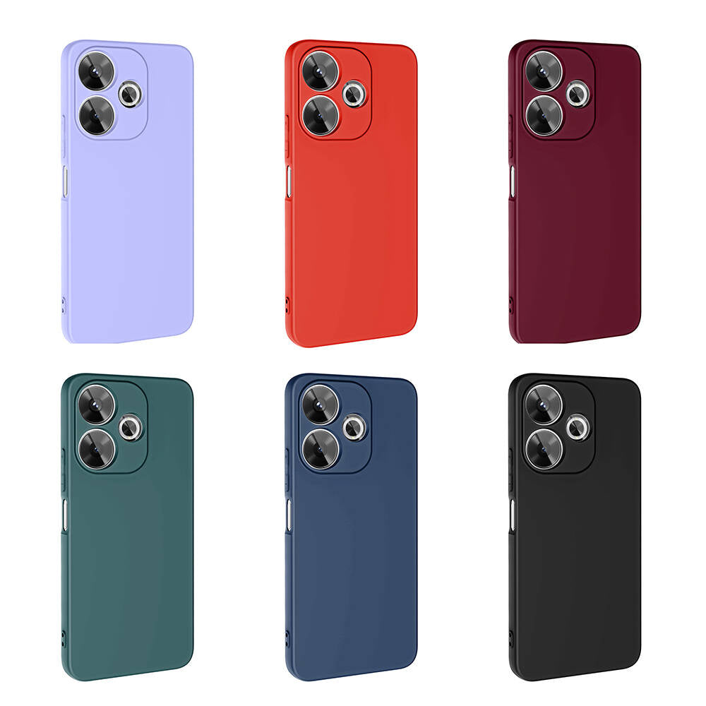 Xiaomi Redmi 13 4G Case Zore Mara Launch Cover Dark Green