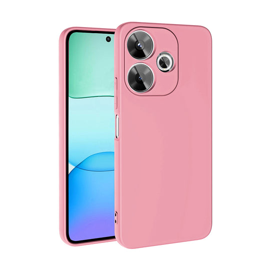 Xiaomi Redmi 13 4G Case Zore Mara Launch Cover Pink