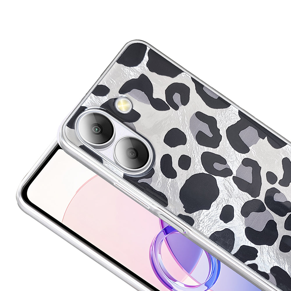 Xiaomi Redmi 13C Kılıf Desenli Zore Mep Kapak Geometrik