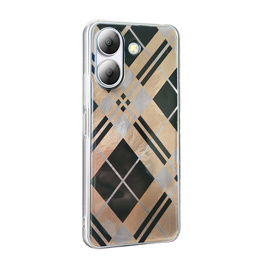 Xiaomi Redmi 13C Case Patterned Zore Mep Cover Geometric