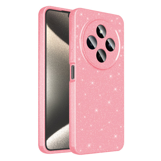 Xiaomi Redmi 14C 4G Case Camera Protection Glitter Luxury Zore Cotton Cover Light Pink