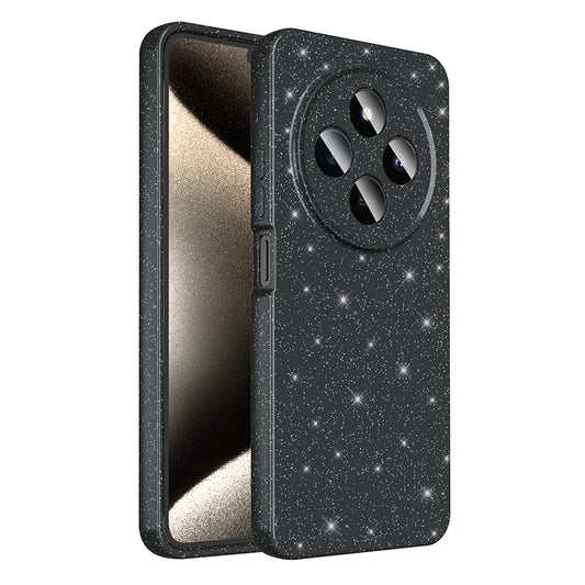 Xiaomi Redmi 14C 4G Case Camera Protection Glitter Luxury Zore Cotton Cover Black