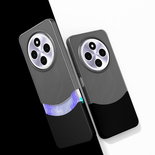 Xiaomi Redmi 14C 4G Magnetic Case Zore Double Cover Black