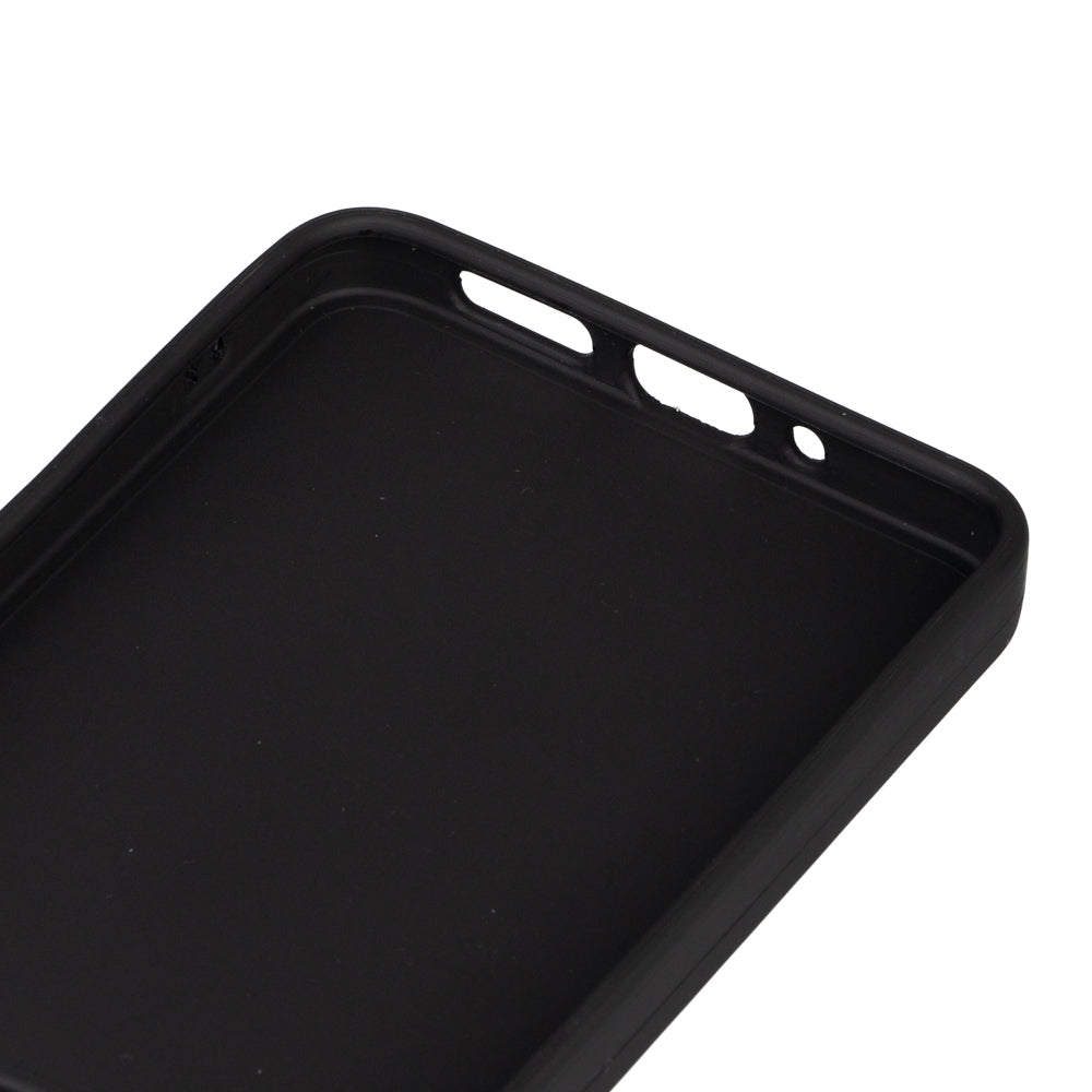 Xiaomi Redmi A4 Case Zore Piping Silicone Black