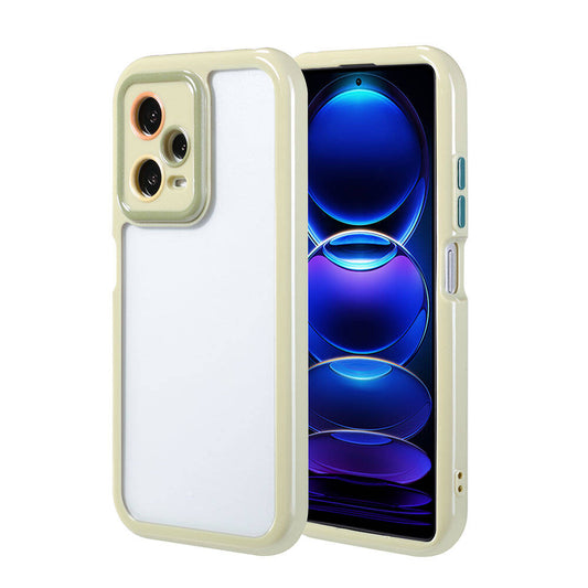 Xiaomi Redmi Note 12 Pro 5G Case Camera Protection Colorful Edge and Frame Design Zore Vitamin Cover Green