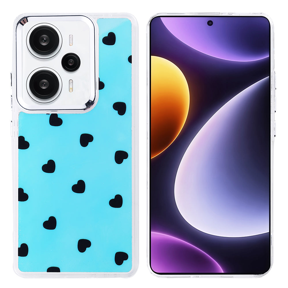 Xiaomi Redmi Note 13 Pro 4G Case Airbag Design Zore Hadra Cover Heart