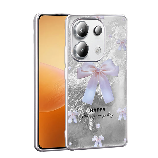 Xiaomi Redmi Note 13 Pro 4G Kılıf Desenli Zore Mep Kapak İncili Fiyonk