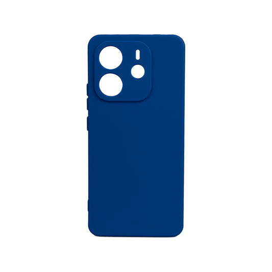 Xiaomi Redmi Note 14 4G Case Zore Biye Silicone Blue