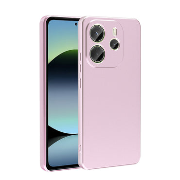 Xiaomi Redmi Note 14 4G Case Zore Premier Silicone Cover Gold