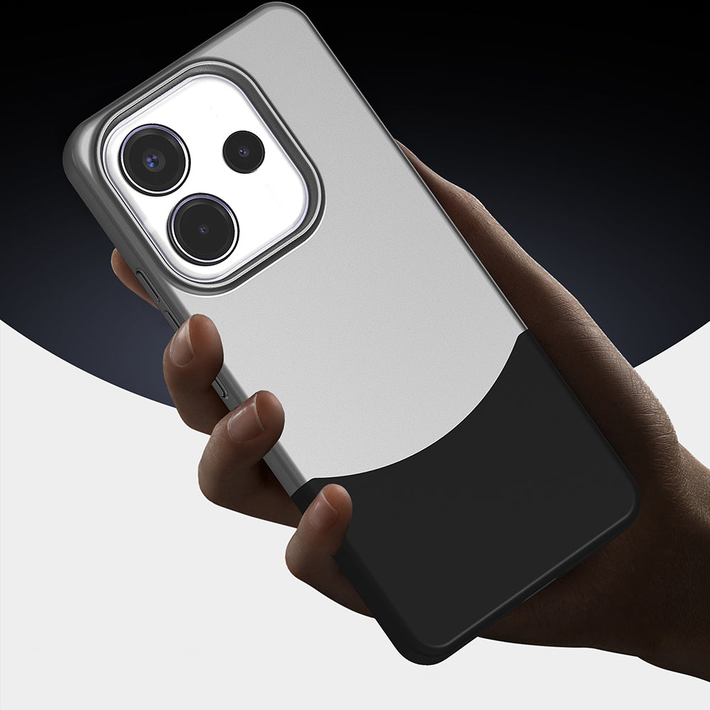 Xiaomi Redmi Note 14 5G Magnetic Case Zore Double Cover Gray