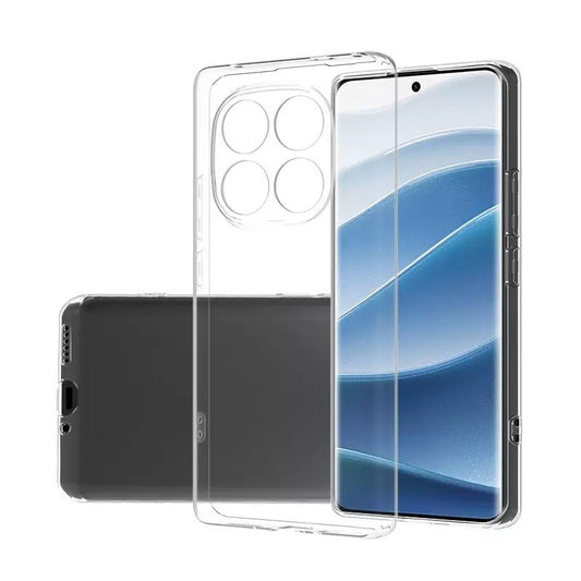 Xiaomi Redmi Note 14 Pro 4G Case Zore Super Silicone Cover Transparent