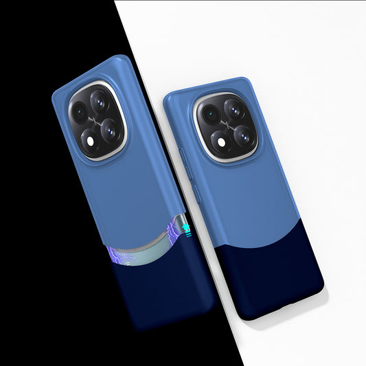 Xiaomi Redmi Note 14 Pro Plus Magnetic Zore Double Cover Dark Blue