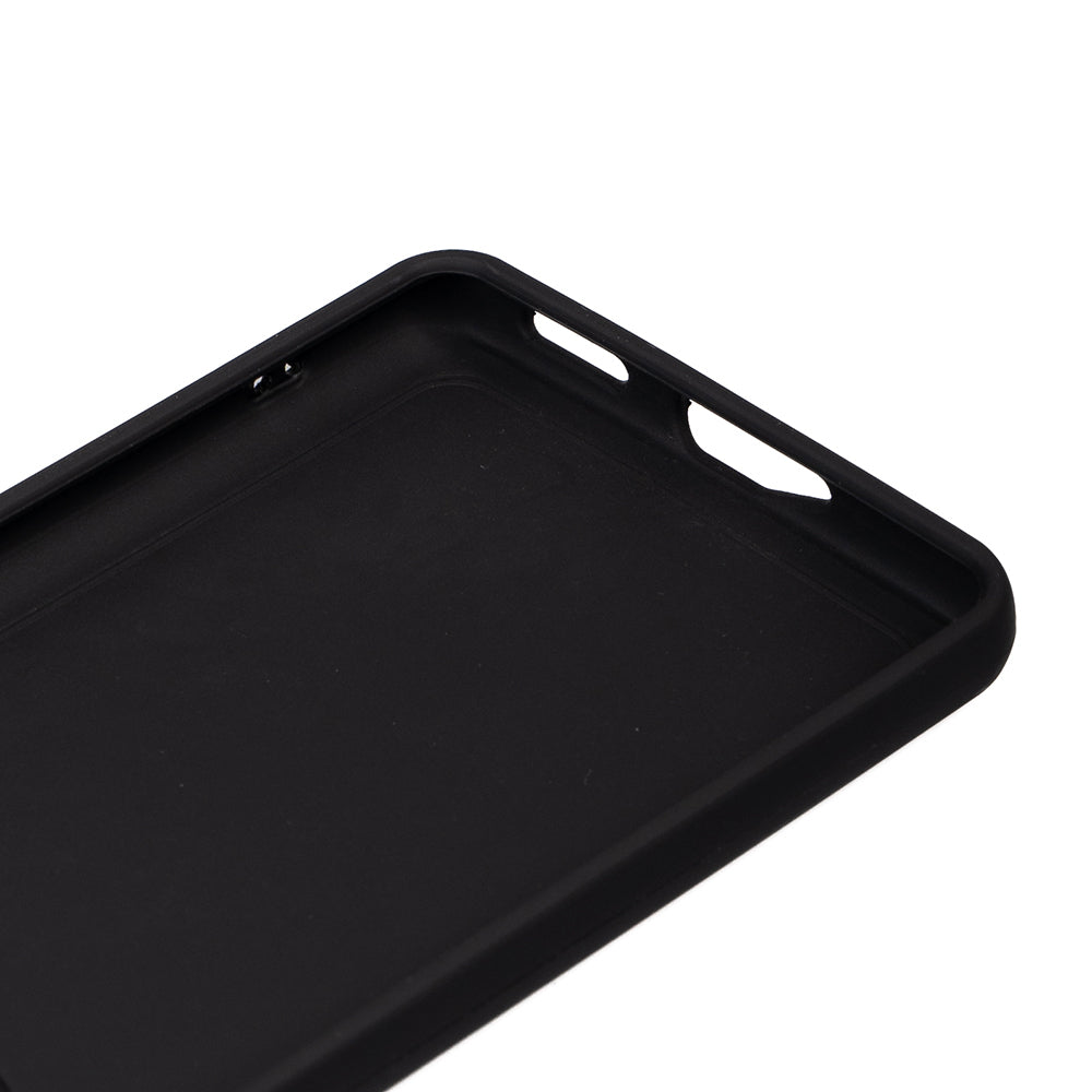 Xiaomi Redmi Note 14 Pro Plus Case Zore Piping Silicone Black