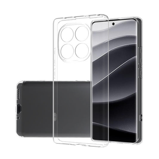 Xiaomi Redmi Note 14 Pro Plus Case Zore Super Silicone Cover Transparent