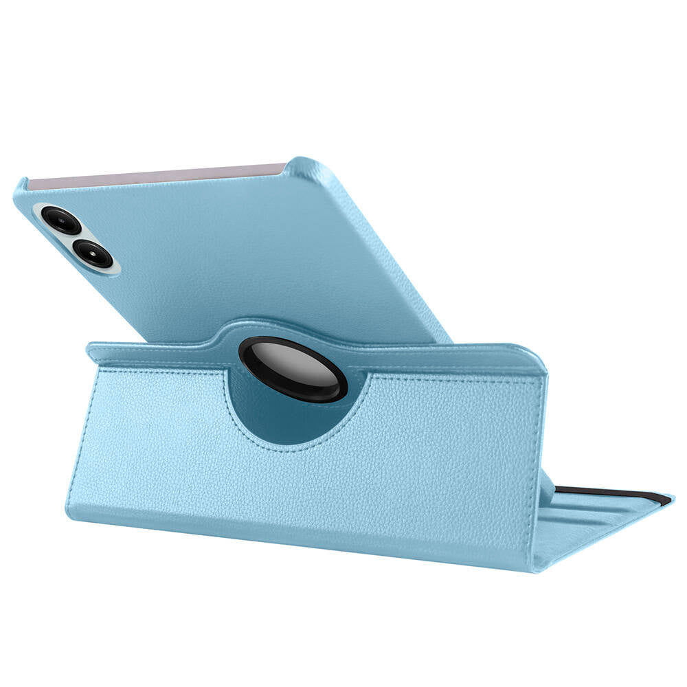 Xiaomi Redmi Pad Pro Zore Dönebilen Standlı Kılıf Mor