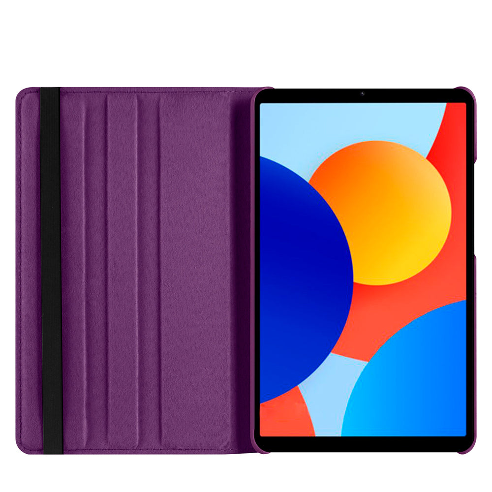 Xiaomi Redmi Pad SE 8.7 Zore Dönebilen Standlı Kılıf Mor