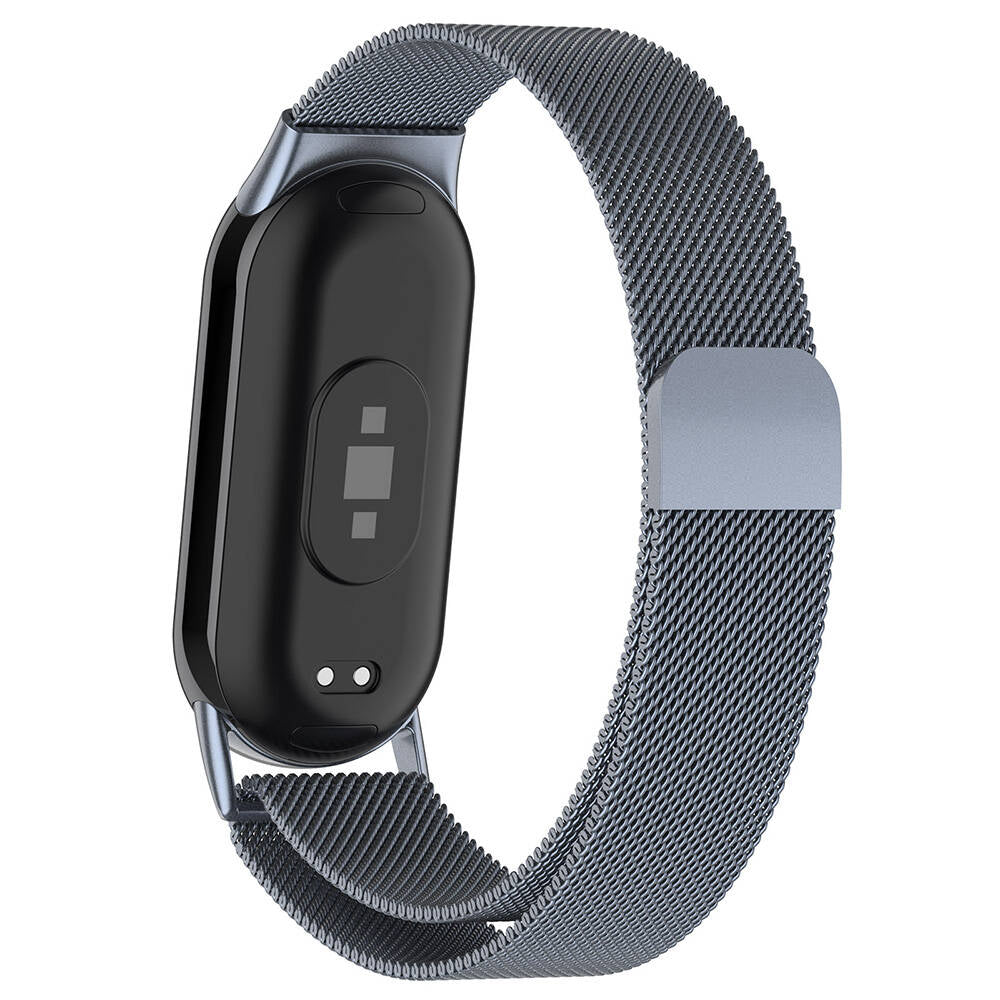 Xiaomi Smart Band 8 Zore KRD-01 Metal Strap Black