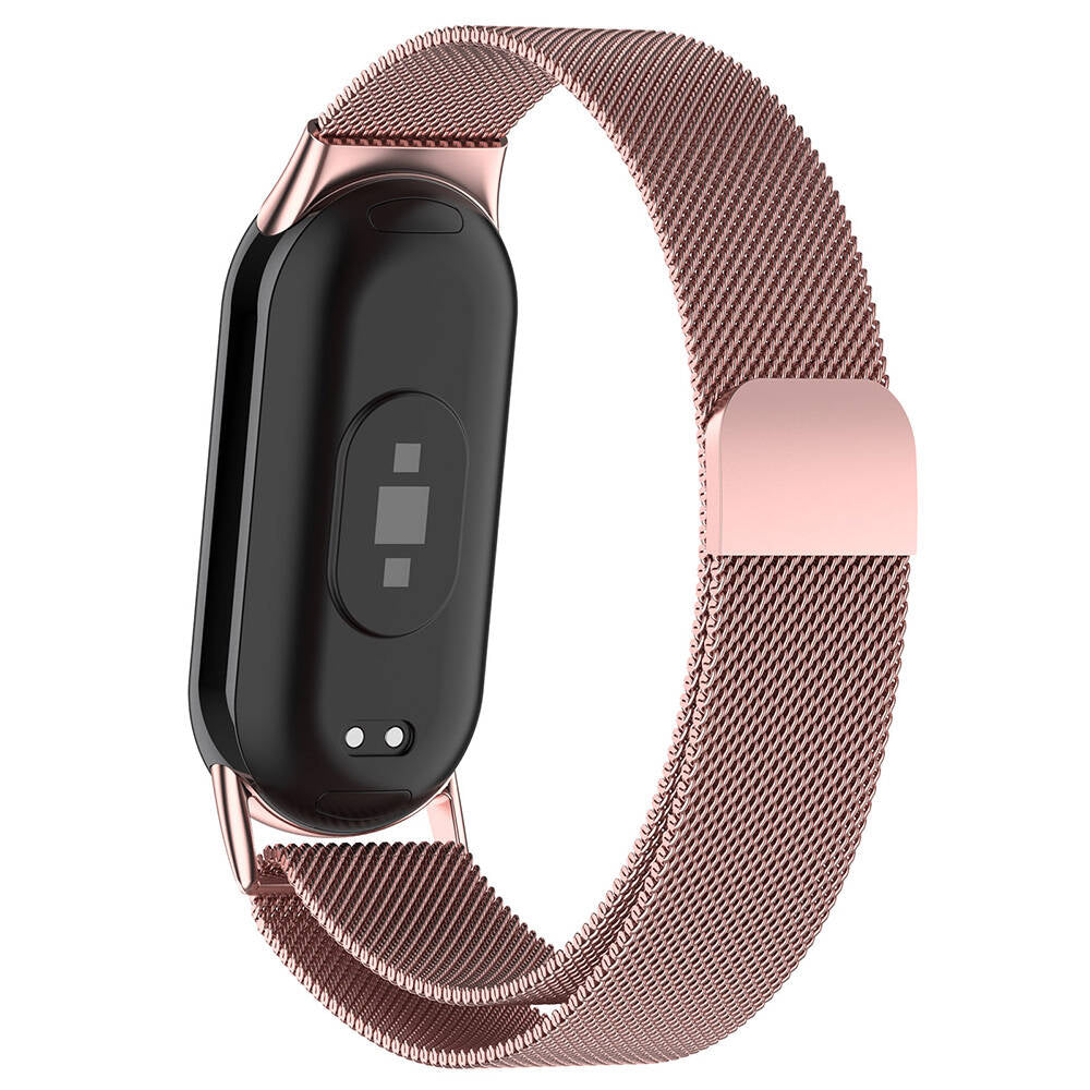 Xiaomi Smart Band 8 Zore KRD-01 Metal Strap Pink