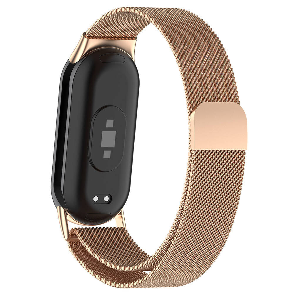 Xiaomi Smart Band 8 Zore KRD-01 Metal Strap Pink