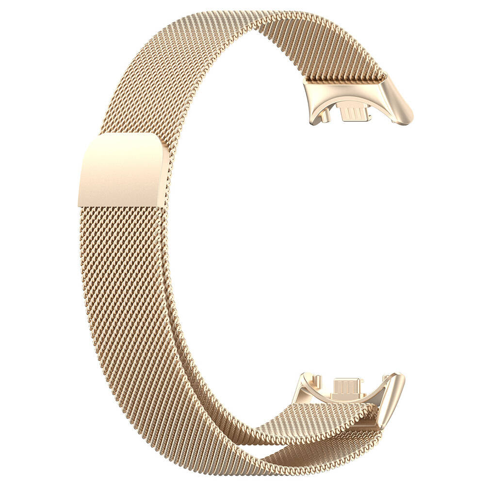Xiaomi Smart Band 8 Zore KRD-01 Metal Strap Silver