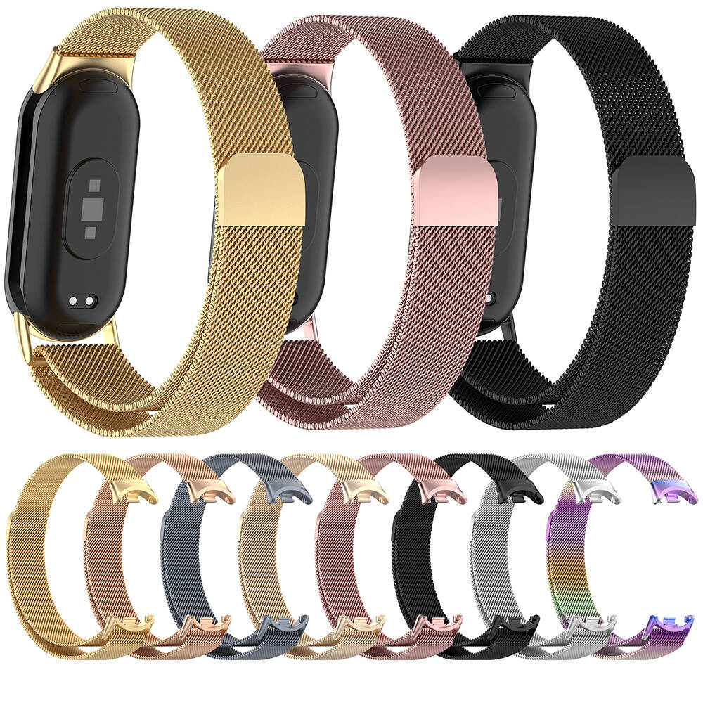 Xiaomi Smart Band 8 Zore KRD-01 Metal Band Gray