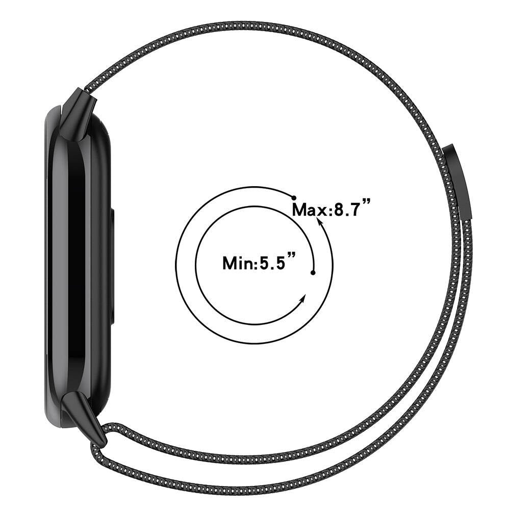 Xiaomi Smart Band 8 Zore KRD-01 Metal Band Starlight