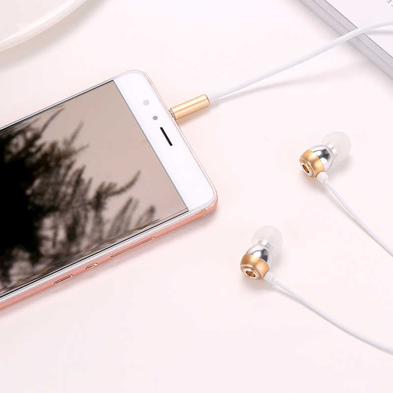 Xipin HX515 3.5mm Headphone Gold
