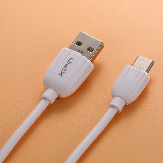 Xipin LX03 Type-C Usb Kablo 1M Beyaz