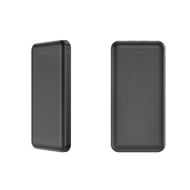Xipin PX102 Hızlı Şarj Özellikli LED Göstergeli Dual USB Taşınabilir Akıllı Powerbank 10000mAh Siyah