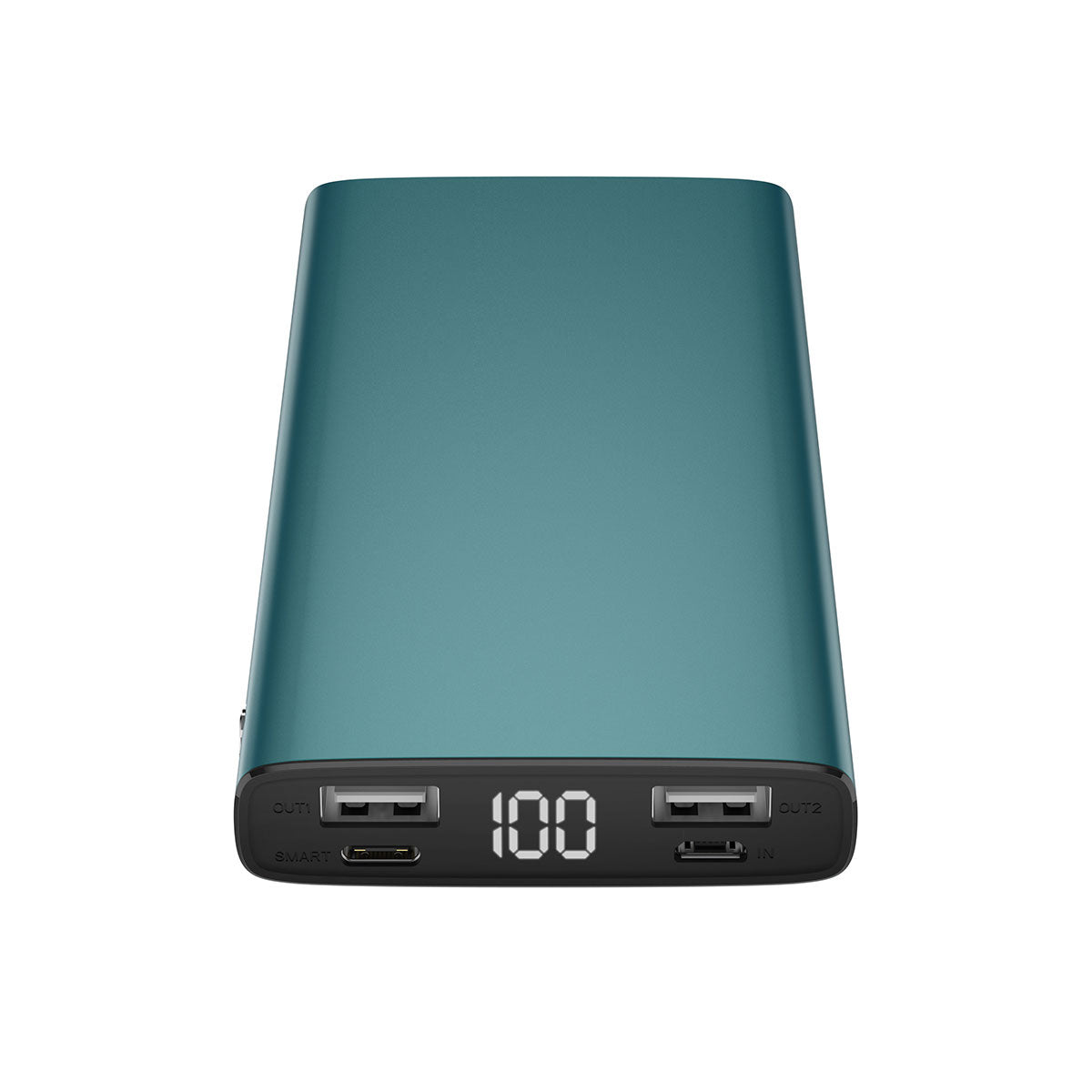 Xipin PX701-Q Fast Charging Digital Display Dual USB Portable Power Bank 10000mAh Blue