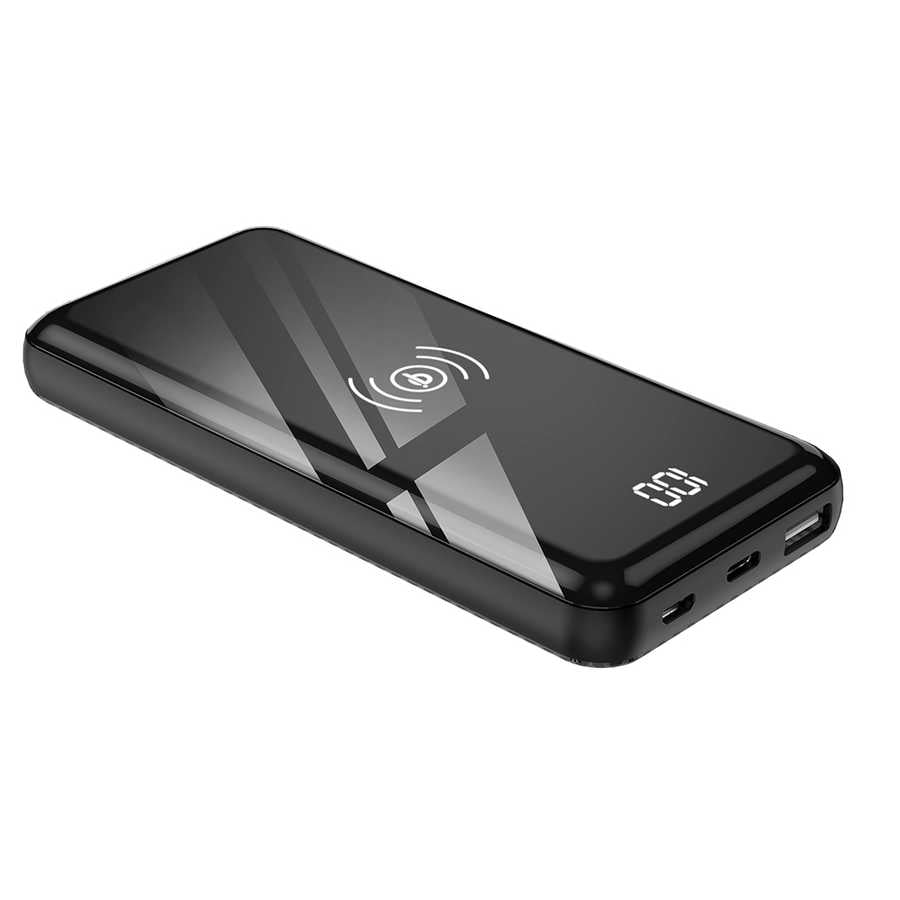 Xipin WS-T58 10000 Mah Wireless Powerbank Black