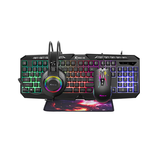 Xtrike Me CMX-410 Oyuncu Seti Siyah