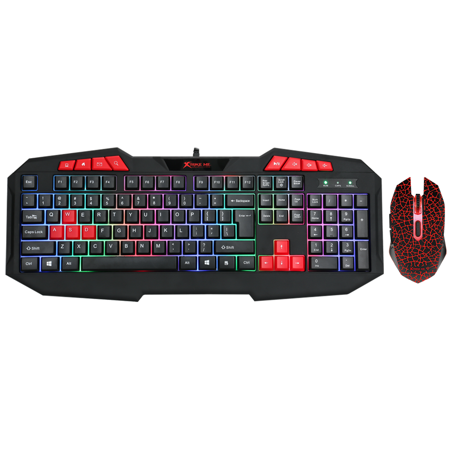 Xtrike Me MK-503 Gaming Set Black