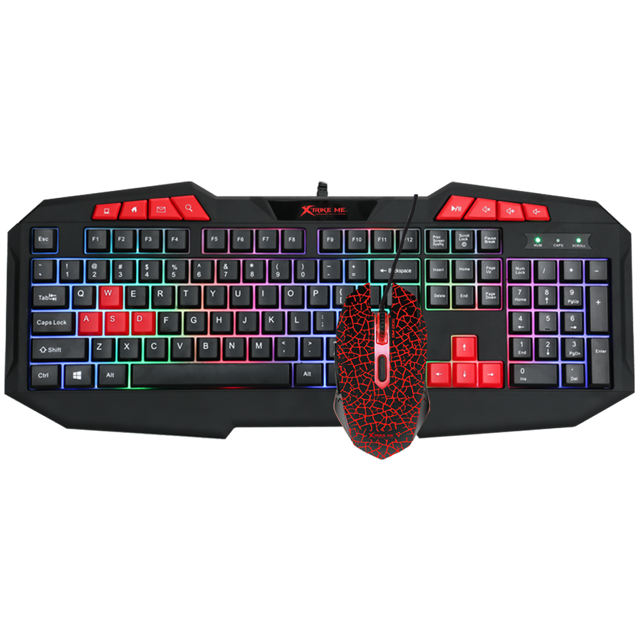Xtrike Me MK-503 Gaming Set Black