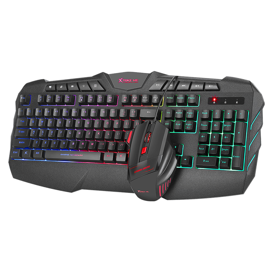 Xtrike Me MK-880 Gaming Set Black