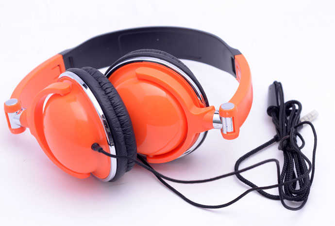 YDM-R28 Sound Good Headphones Orange