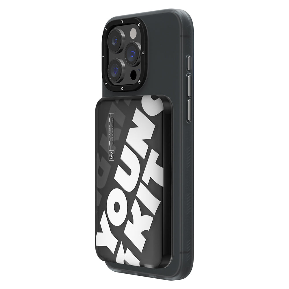 Youngkit APE Fast Charging Wireless Powerbank 15W 5000mAh Black