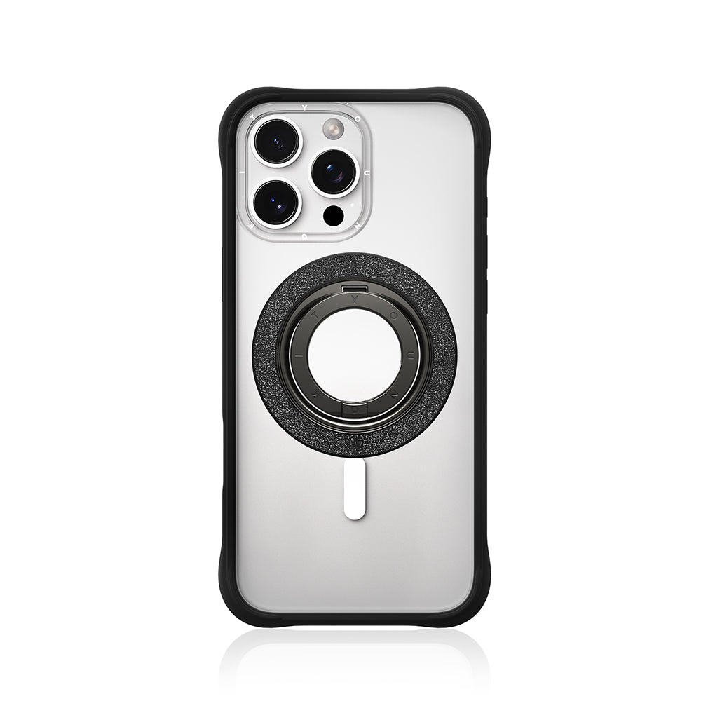 Youngkit Colorful Series Double Magnetic Ring Stand Phone Holder Silver