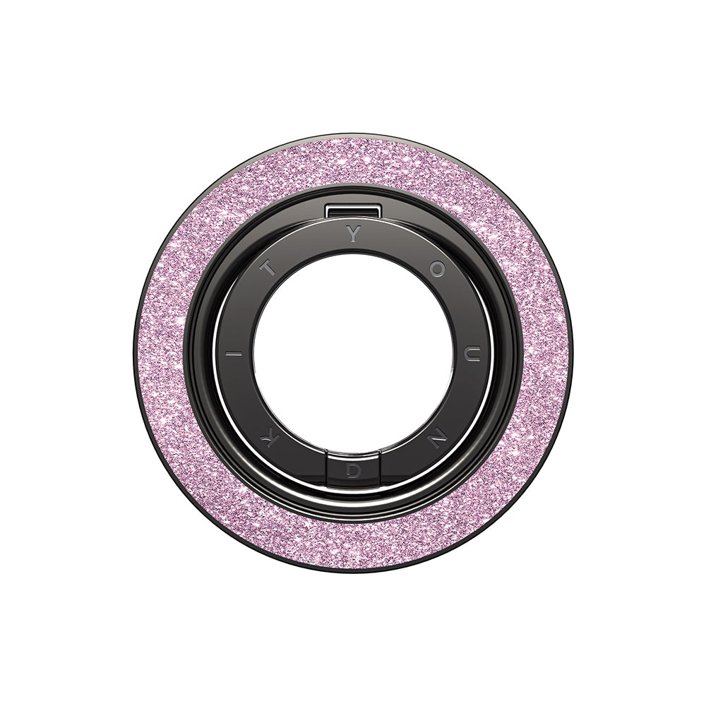 Youngkit Colorful Series Double Magnetic Ring Stand Phone Holder Silver