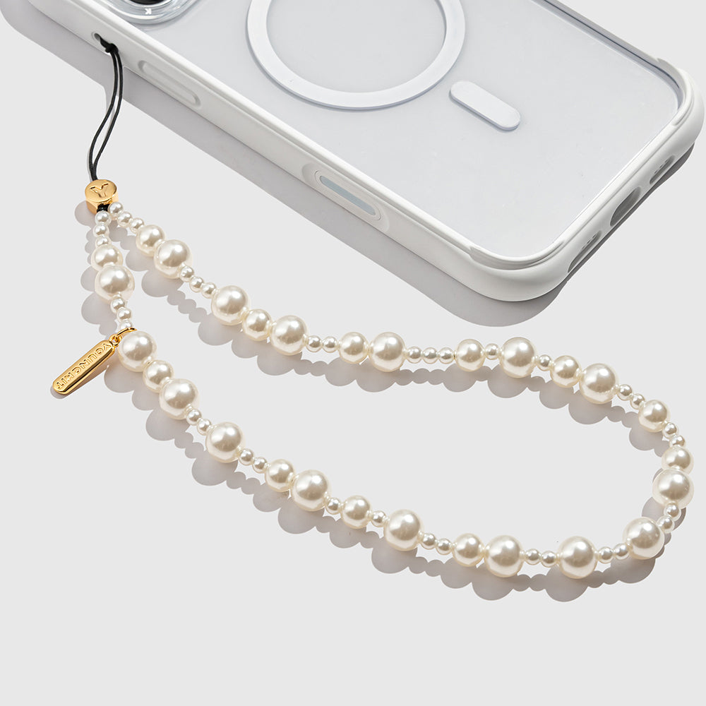 Youngkit Pearl Serisi İnci Tasarımlı Telefon Askı İpi 40cm