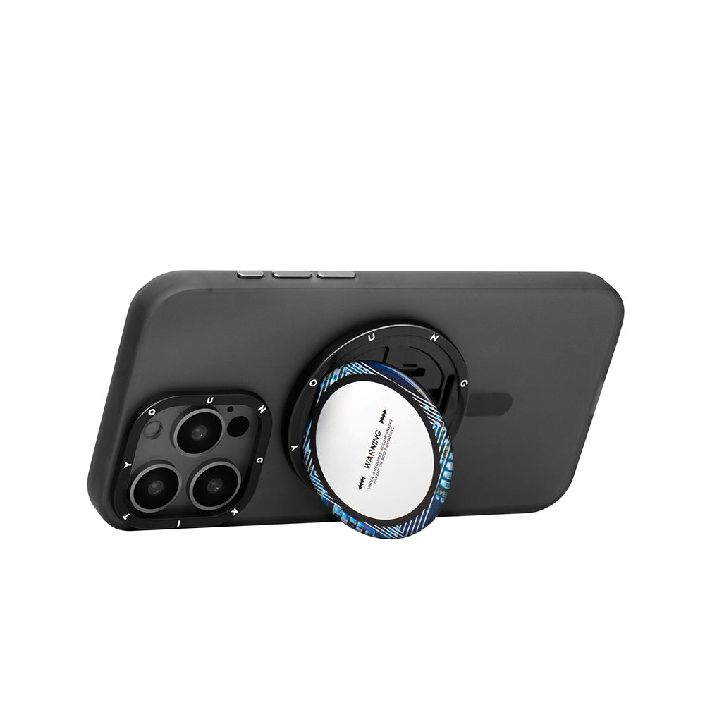 Youngkit Magnetic Ring Stand for Phones and Tablets Blue