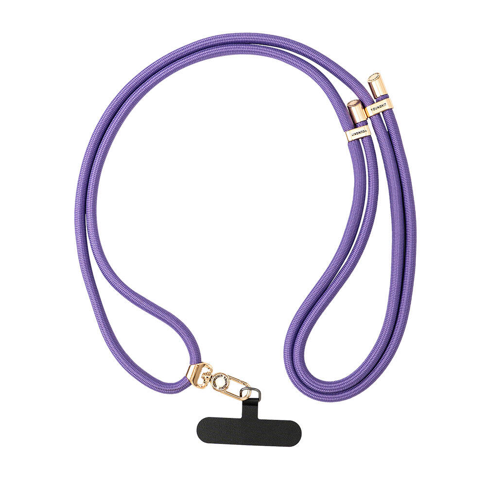 Youngkit YQ001 Cell Phone Lanyard Purple