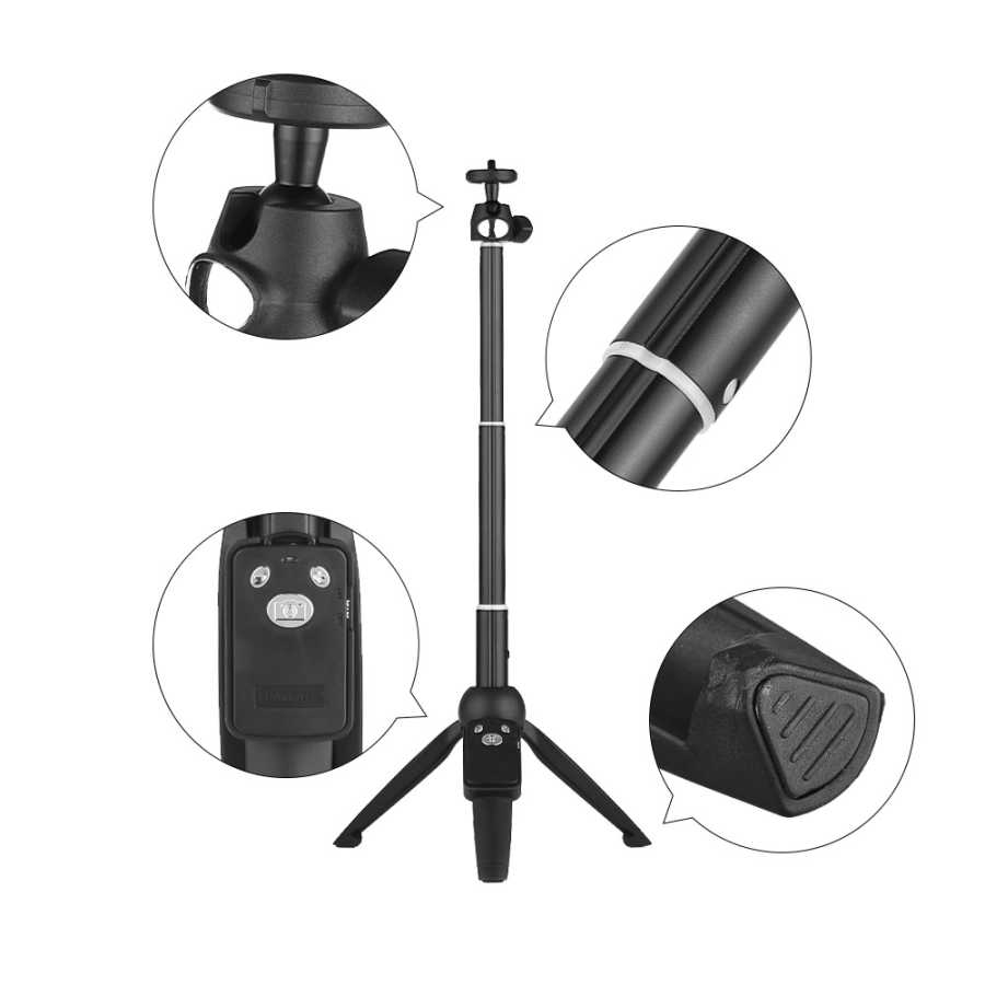 Yunteng YT-9928 Selfie Stick Black