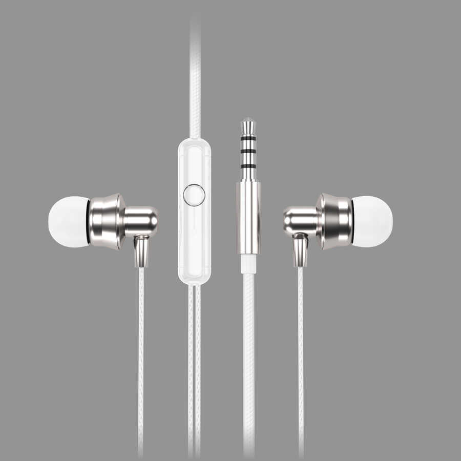 Zolcil N200 3.5mm Headphones Silver
