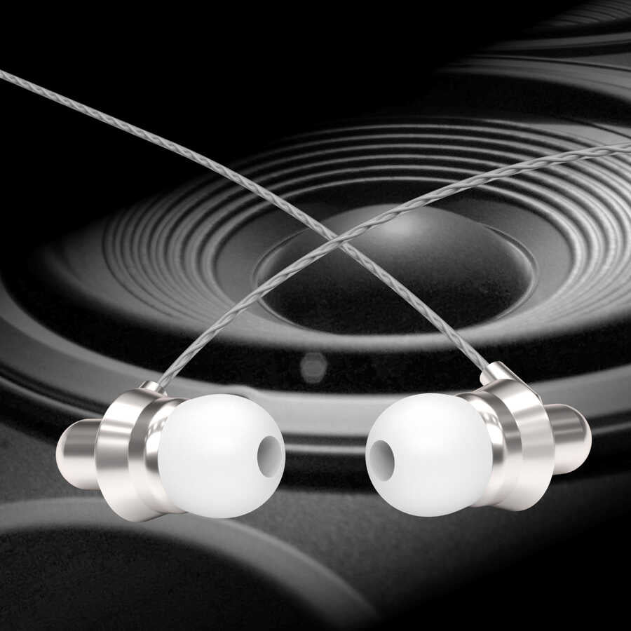 Zolcil N200 3.5mm Headphones Silver