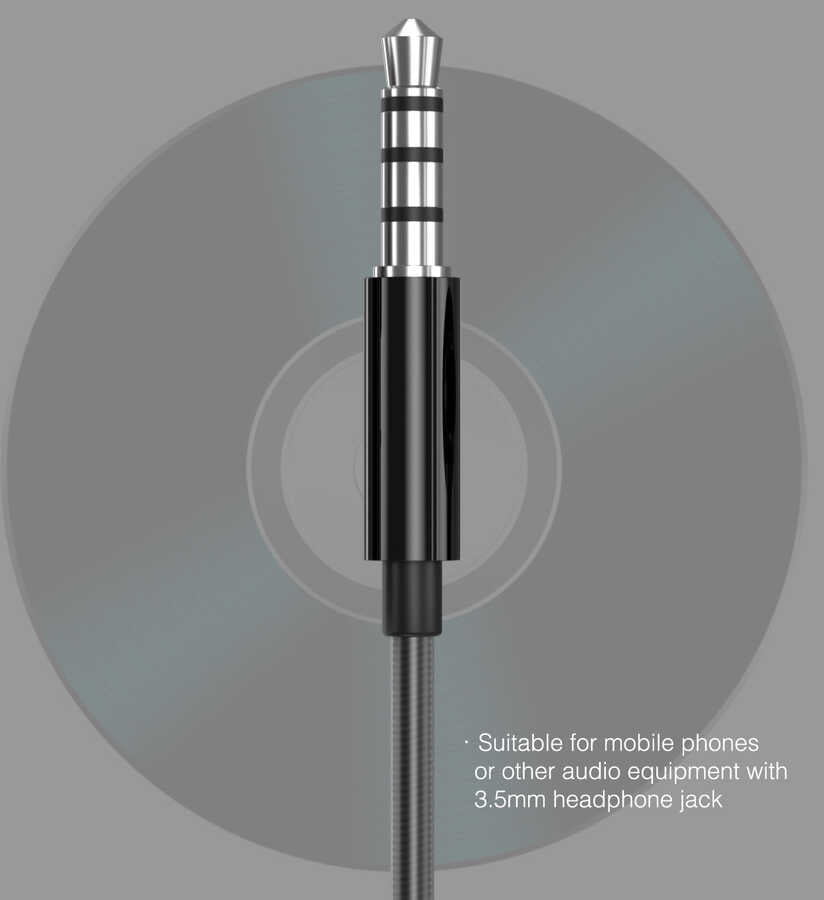 Zolcil N200+ 3.5mm Headphone Silver