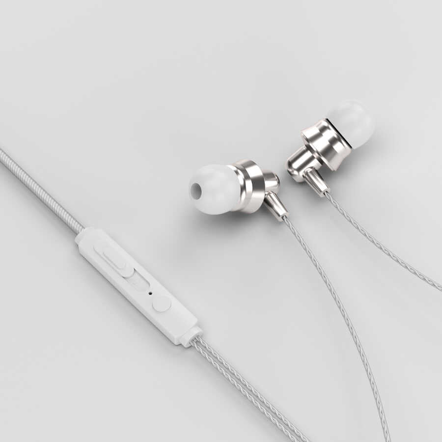 Zolcil N200+ 3.5mm Headphone Silver