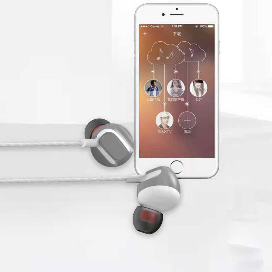 Zolcil S300 3.5mm Headphones White